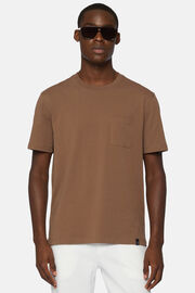 Camisetas de Algodón, marrón, hi-res