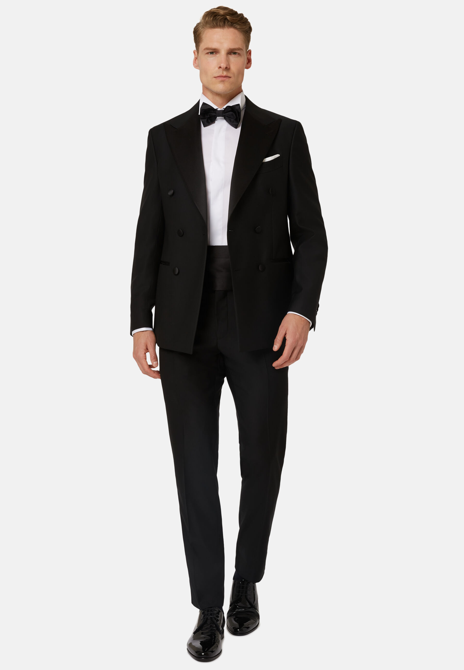 Boston | Pure Wool Dinner Suit Trousers | Black – Munns the Man's Store