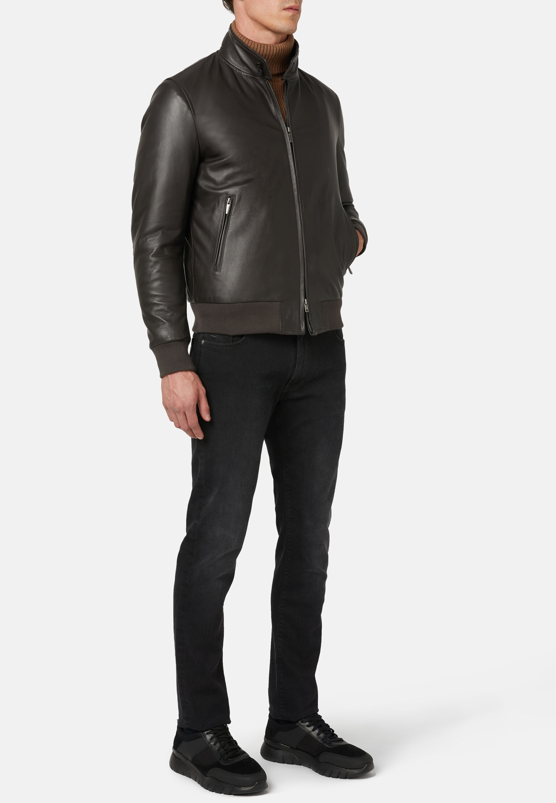 NEW NWT GA Milano Italian Faux Suede Leather Men's Jacket Italy