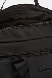 Travel Bag in Recycled Technical Fabric, Black, hi-res