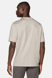 Hochwertiges Jersy-T-Shirt, Sand, hi-res
