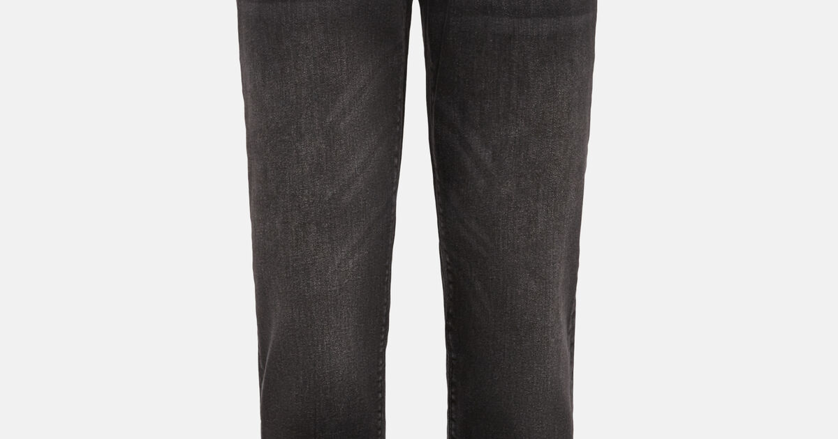 Men's Grey Stretch Denim Jeans