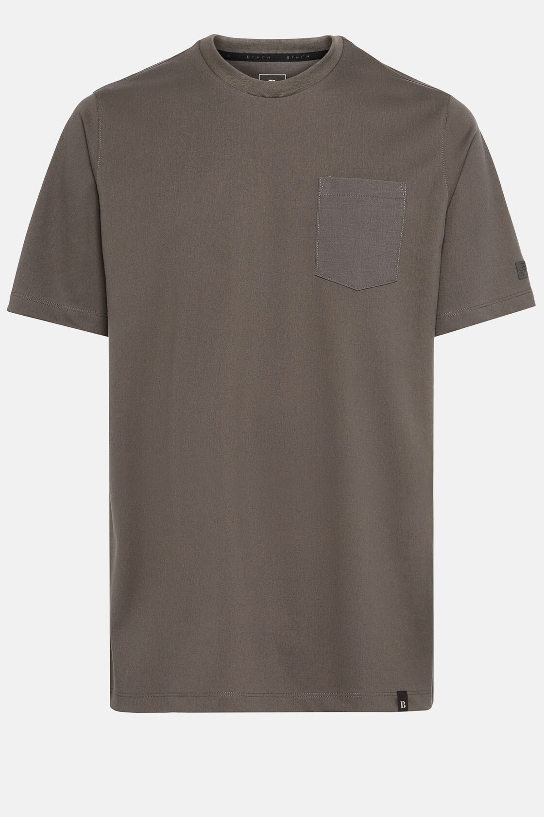 Hochwertiges Jersy-T-Shirt, Dunkelgrau, hi-res