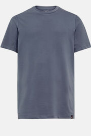 Hochwertiges Piqué-T-Shirt, Indigo, hi-res