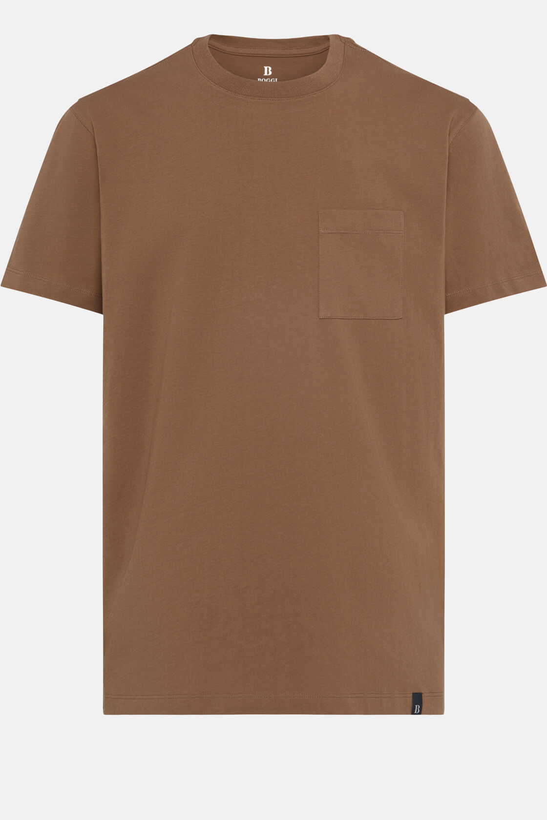 Ss Australian Cotton Jersey T Shirt, Brown, hi-res