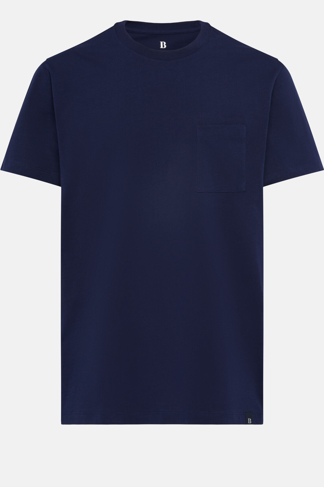 Camisetas de Algodón, Azul  Marino, hi-res