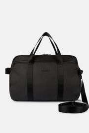 Travel Bag in Recycled Technical Fabric, Black, hi-res