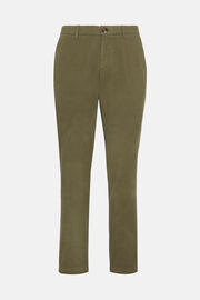 Light Corduroy Trousers, Green, hi-res