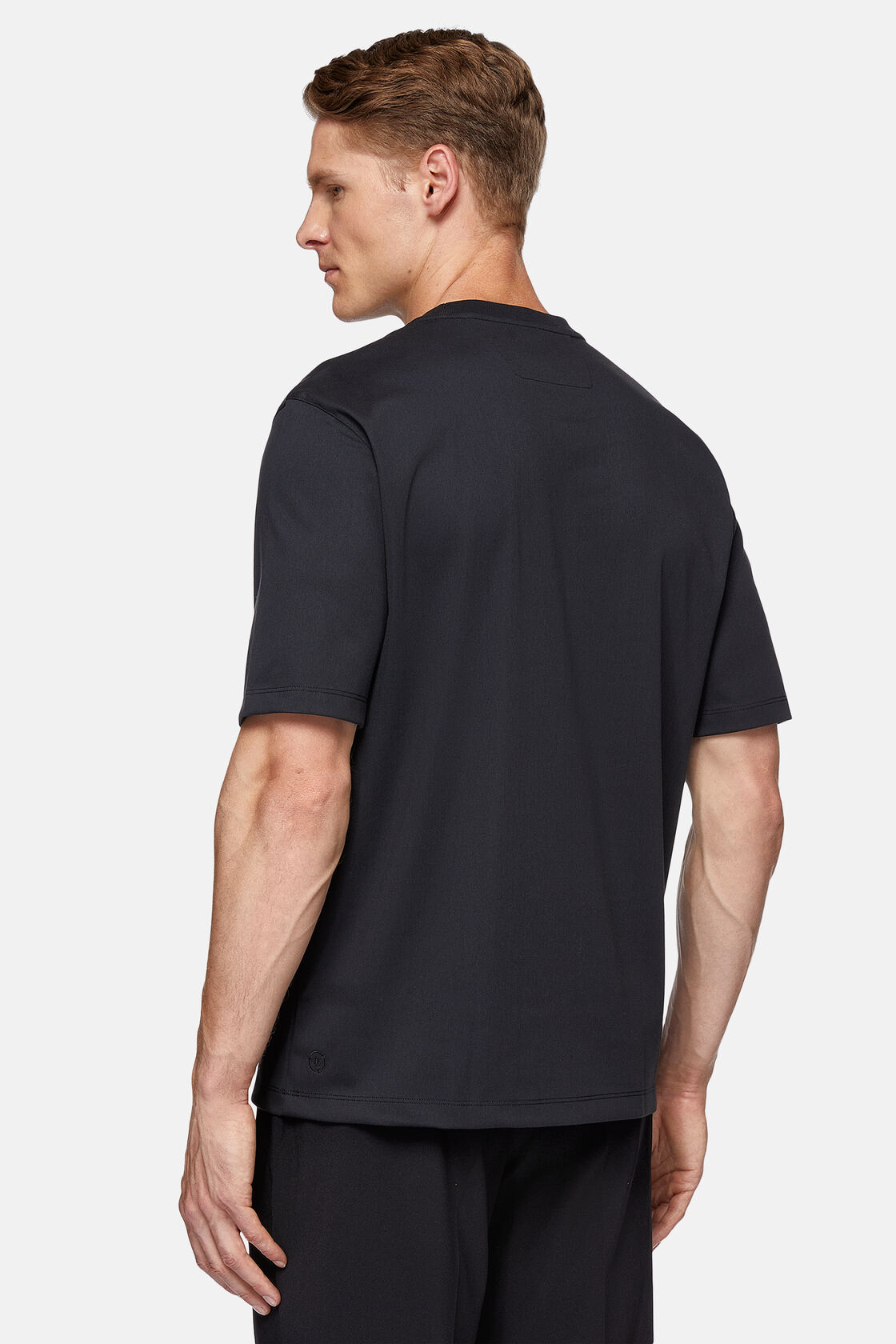 T-shirt van high-performance jersey, Charcoal, hi-res