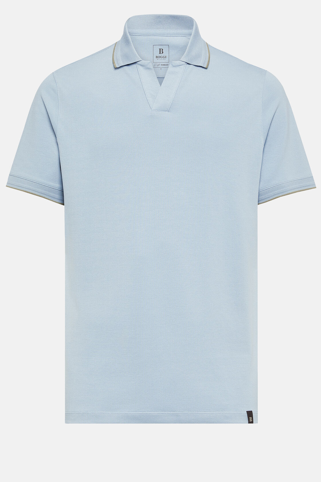 Koszulka polo z wytrzymałej piki, Light Blue, hi-res