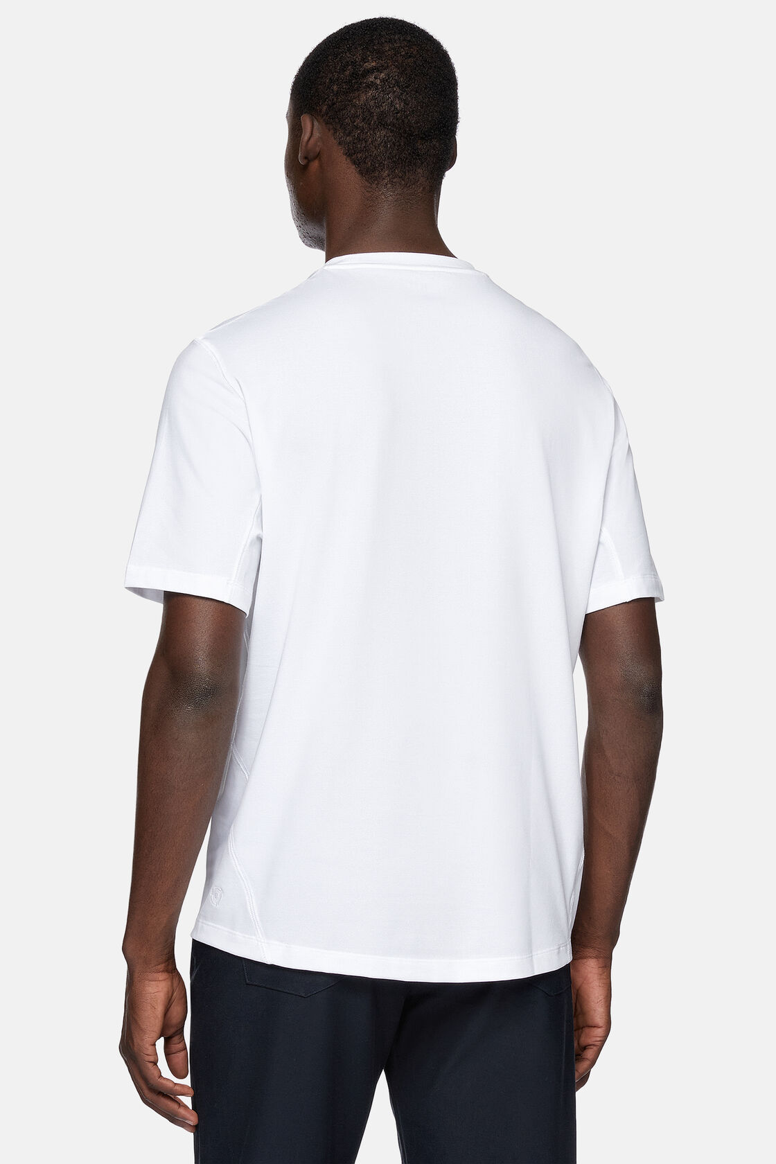 Nagy teljesítményű Piqué pólóing, White, hi-res
