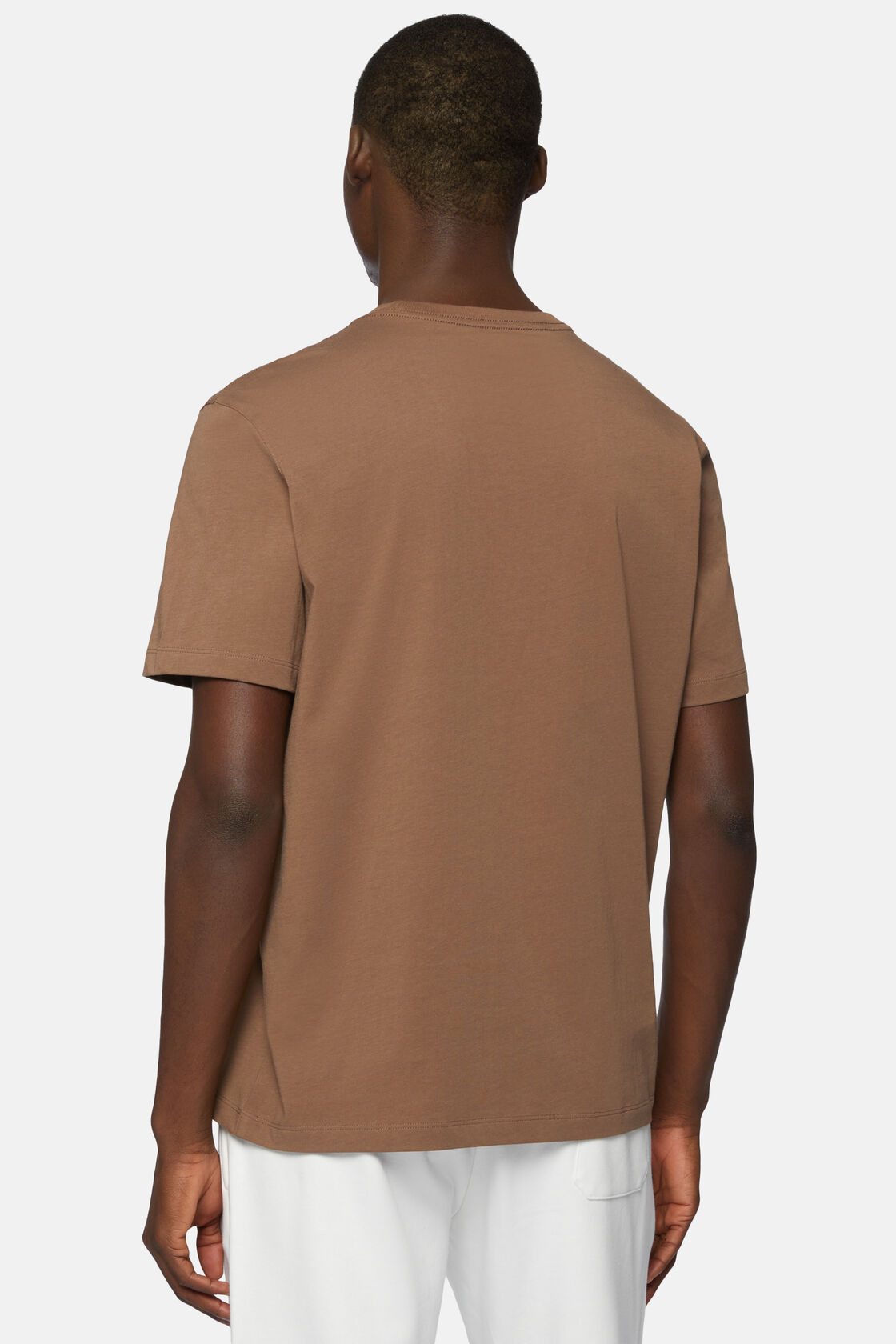 Ss Australian Cotton Jersey T Shirt, Brown, hi-res