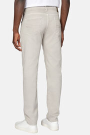 Stretch Cotton/Tencel Jeans, Light grey, hi-res