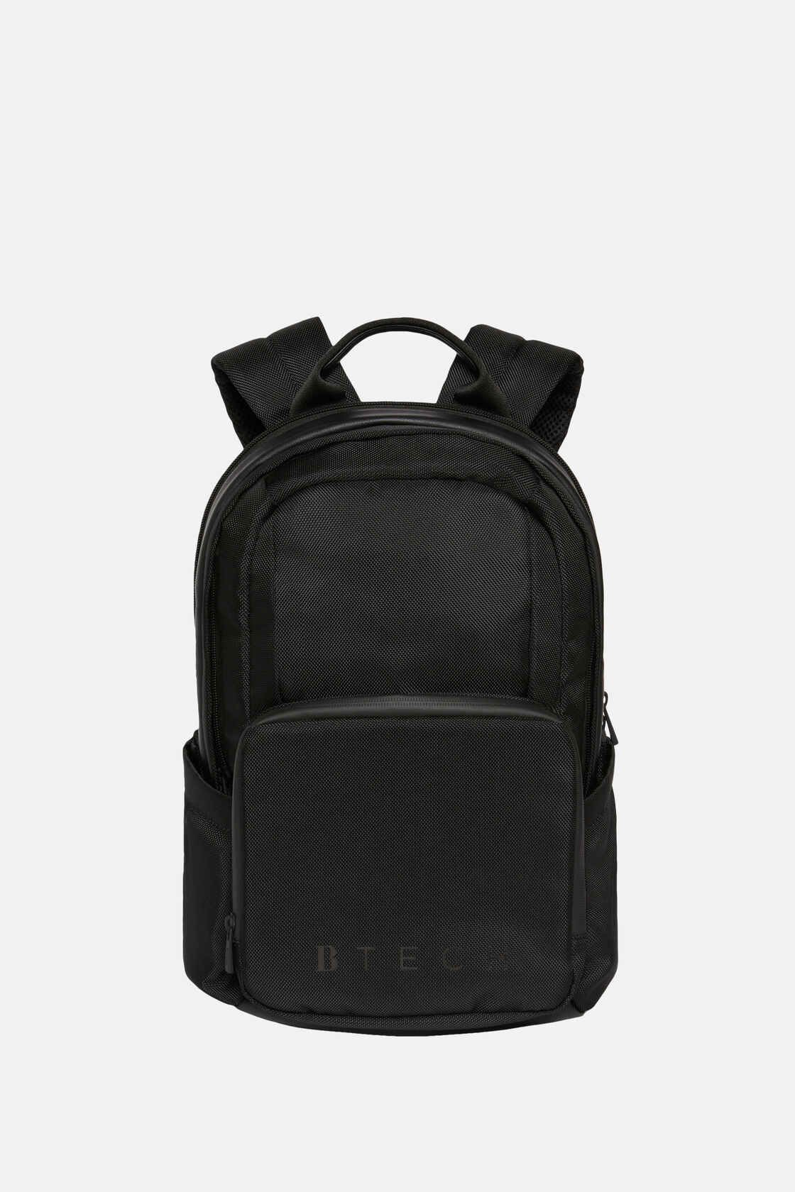 Black Recycled Technical Fabric Rucksack, , hi-res