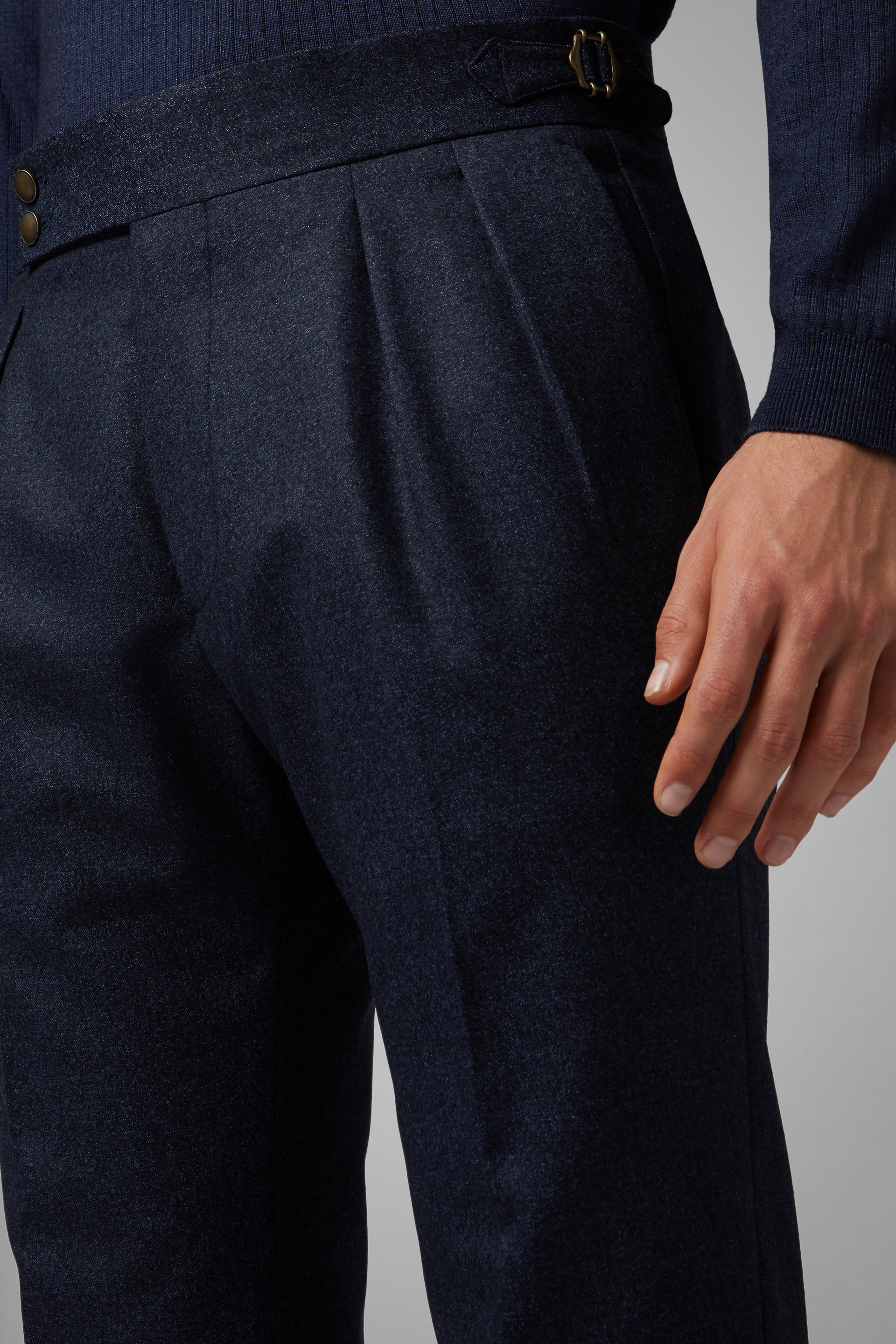 RUBINACCI StraightLeg Pleated WoolFlannel Trousers for Men  MR PORTER