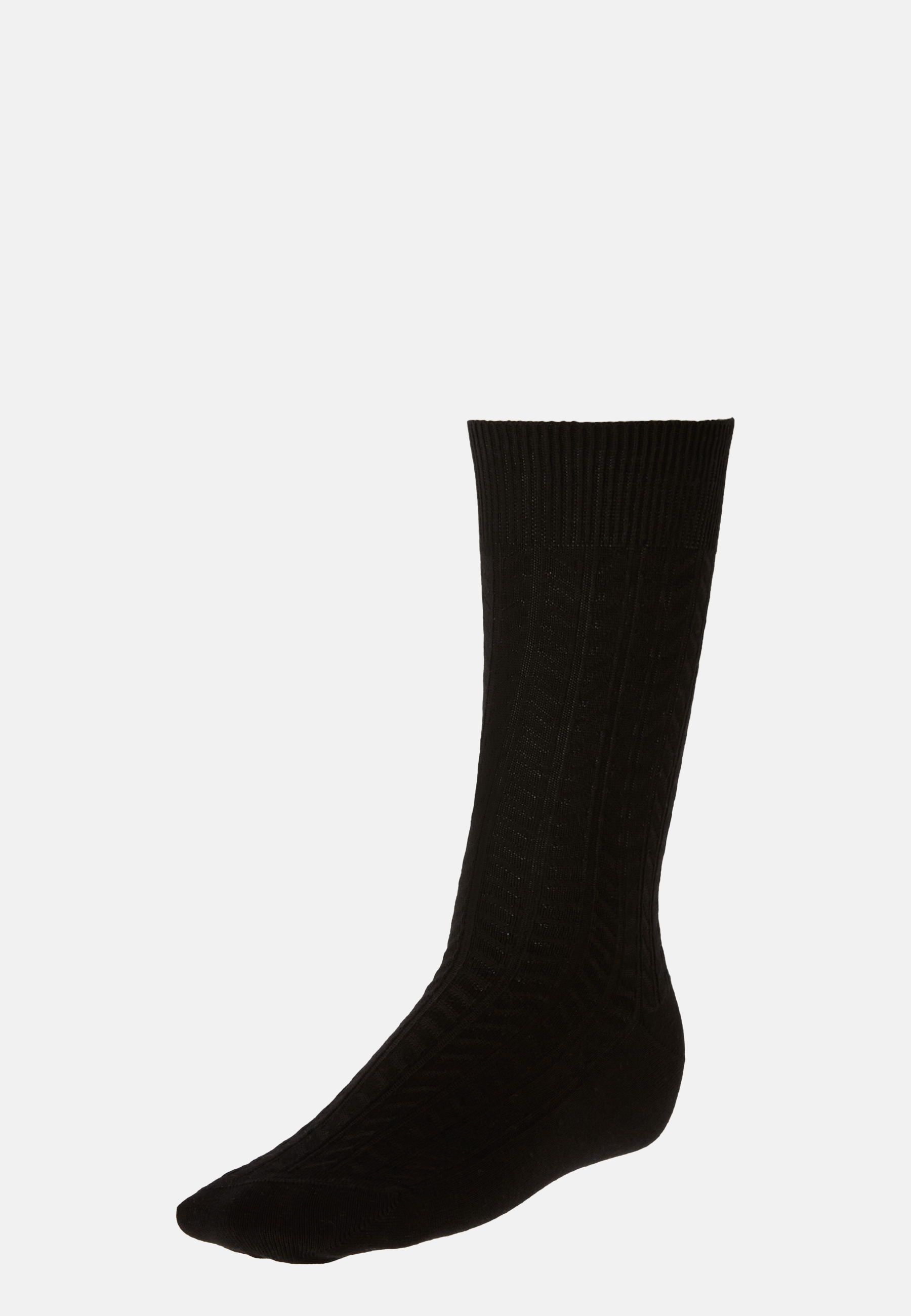 Cotton Blend Texture Effect Socks | Boggi