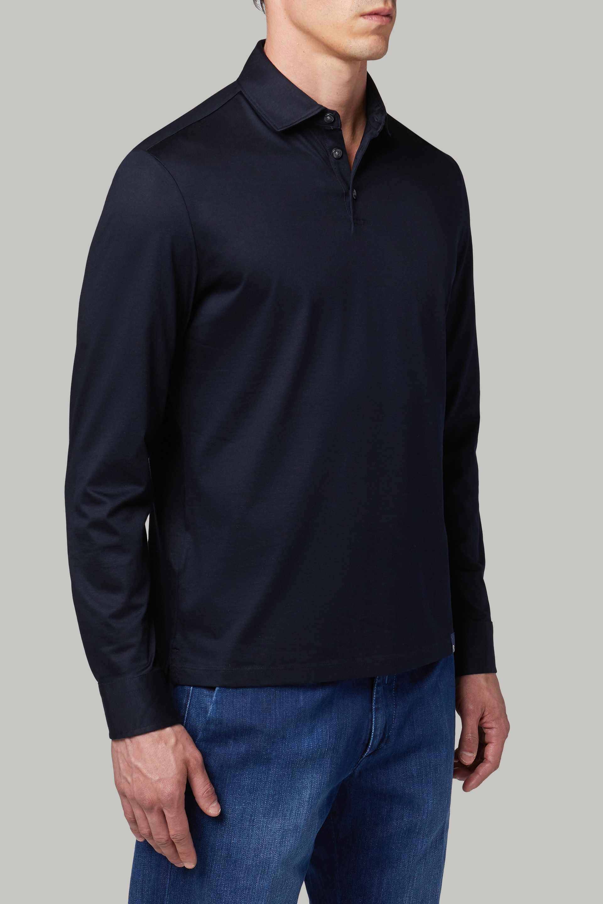 long sleeve pima cotton polo shirts