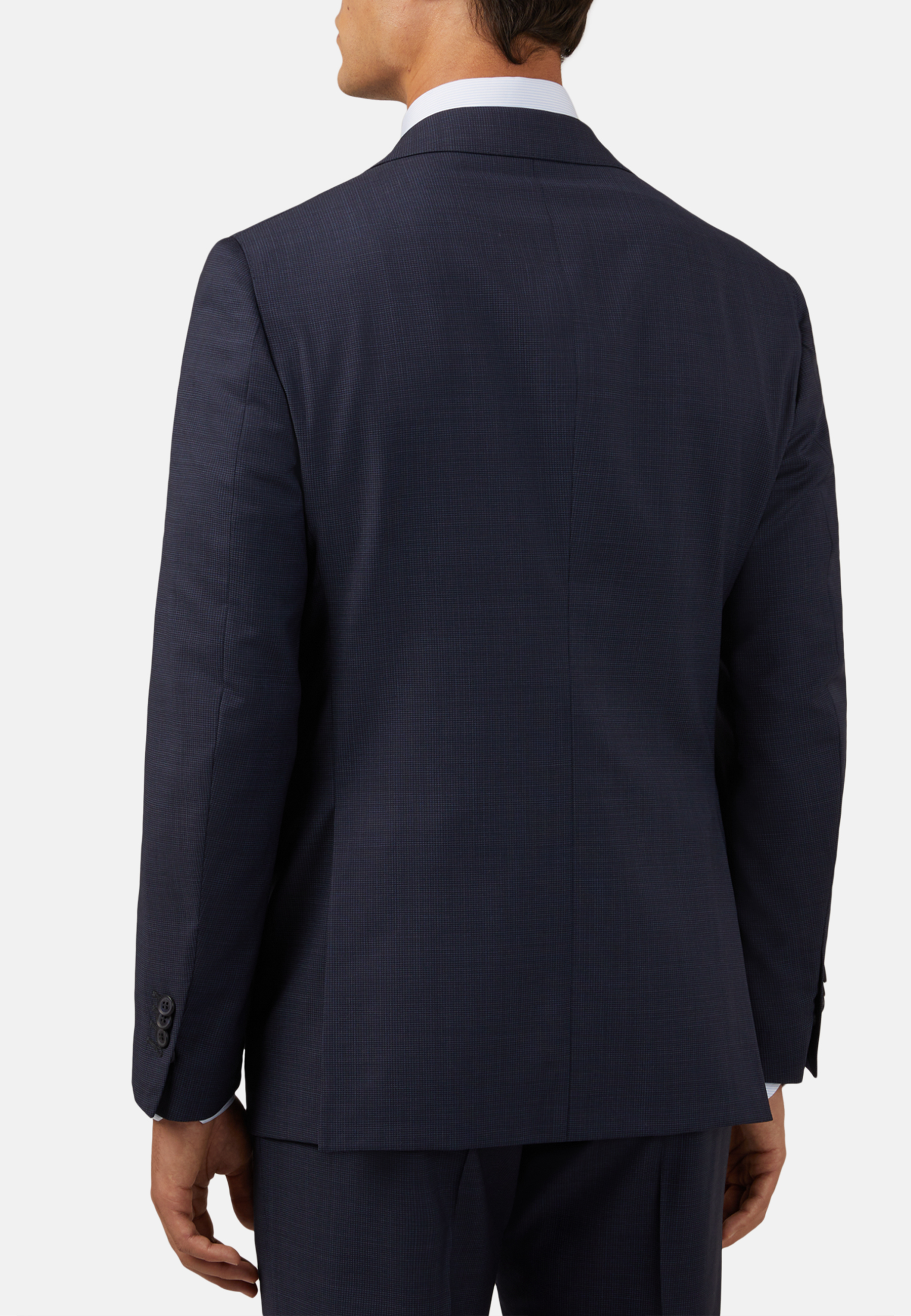 Men's Sable Blue Suit in Wool | Boggi Milano