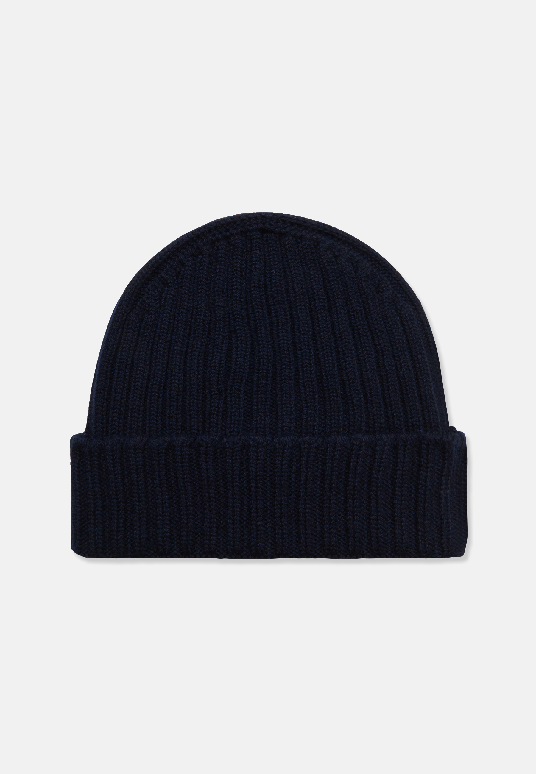 navy blue cashmere hat