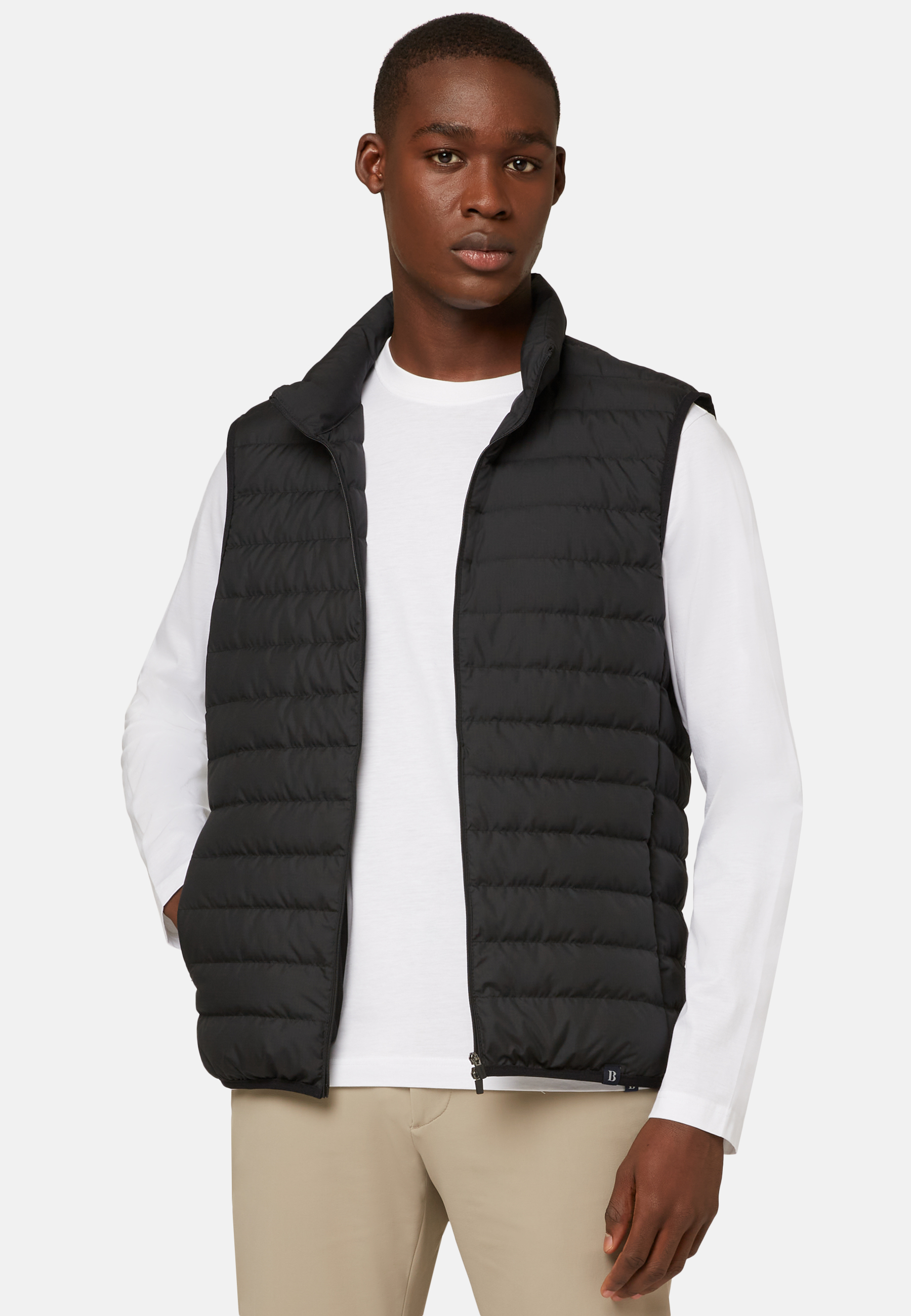 Mens Puffer Vest  Recycled Polyester