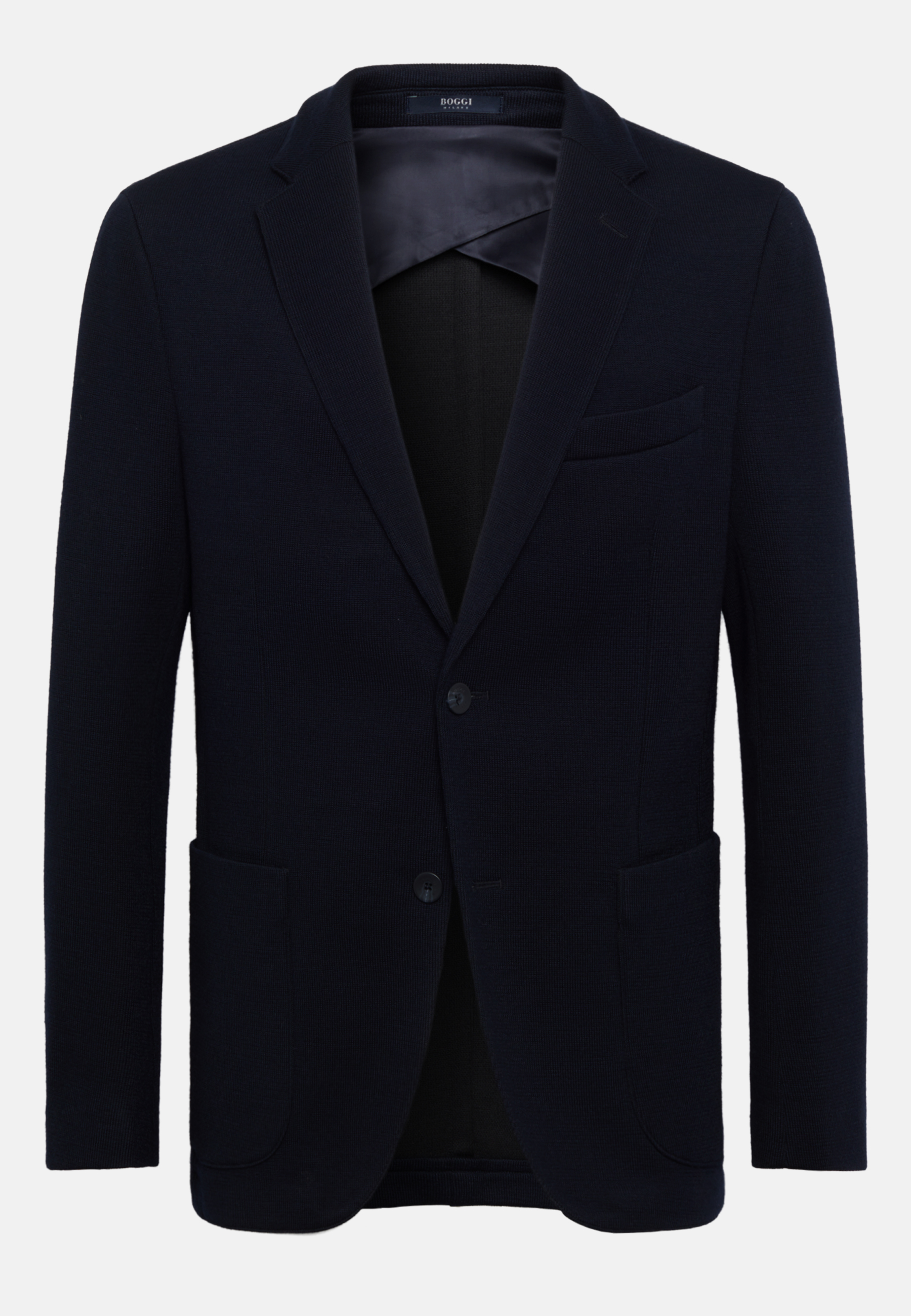 Navy blue clearance jersey blazer