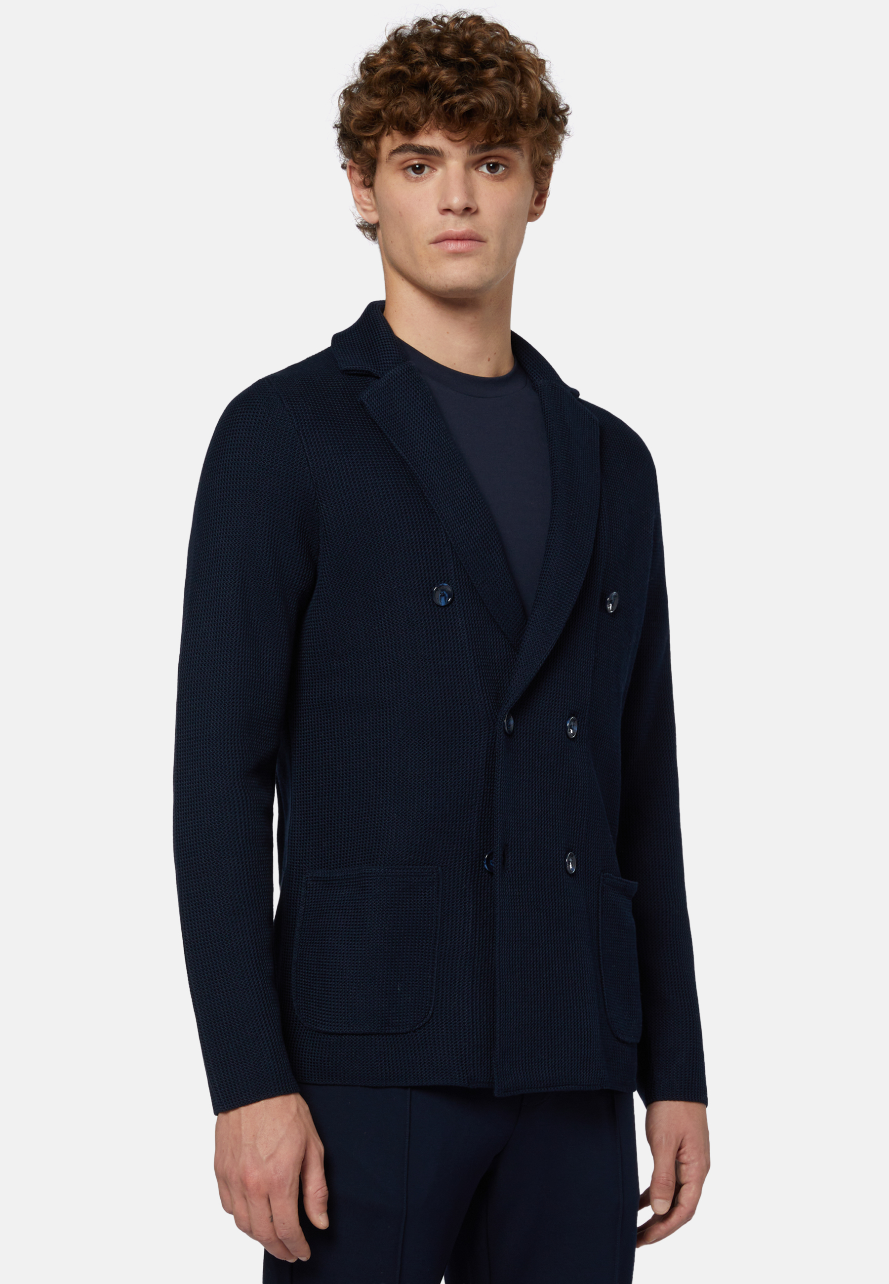 Navy double breasted on sale jacket