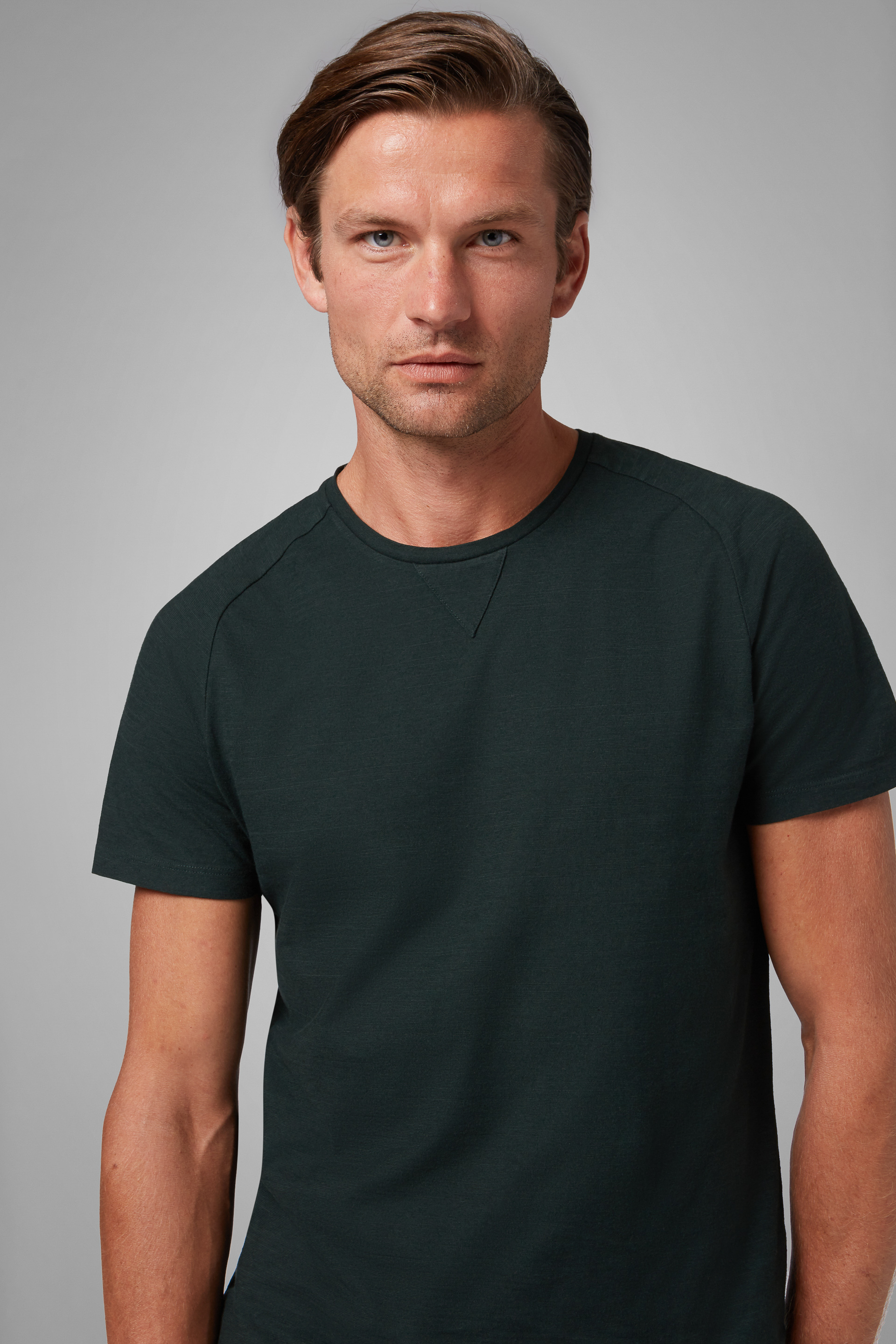 Green Cotton Jersey T Shirt Boggi