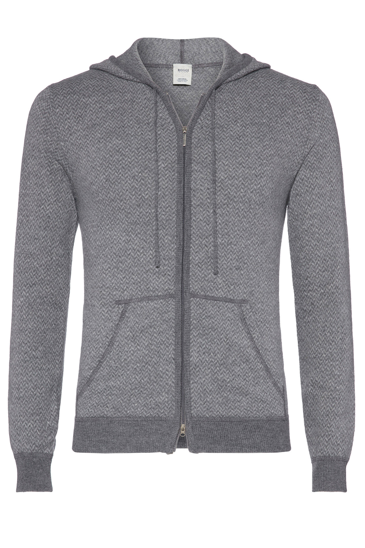 cashmere full zip hoodie