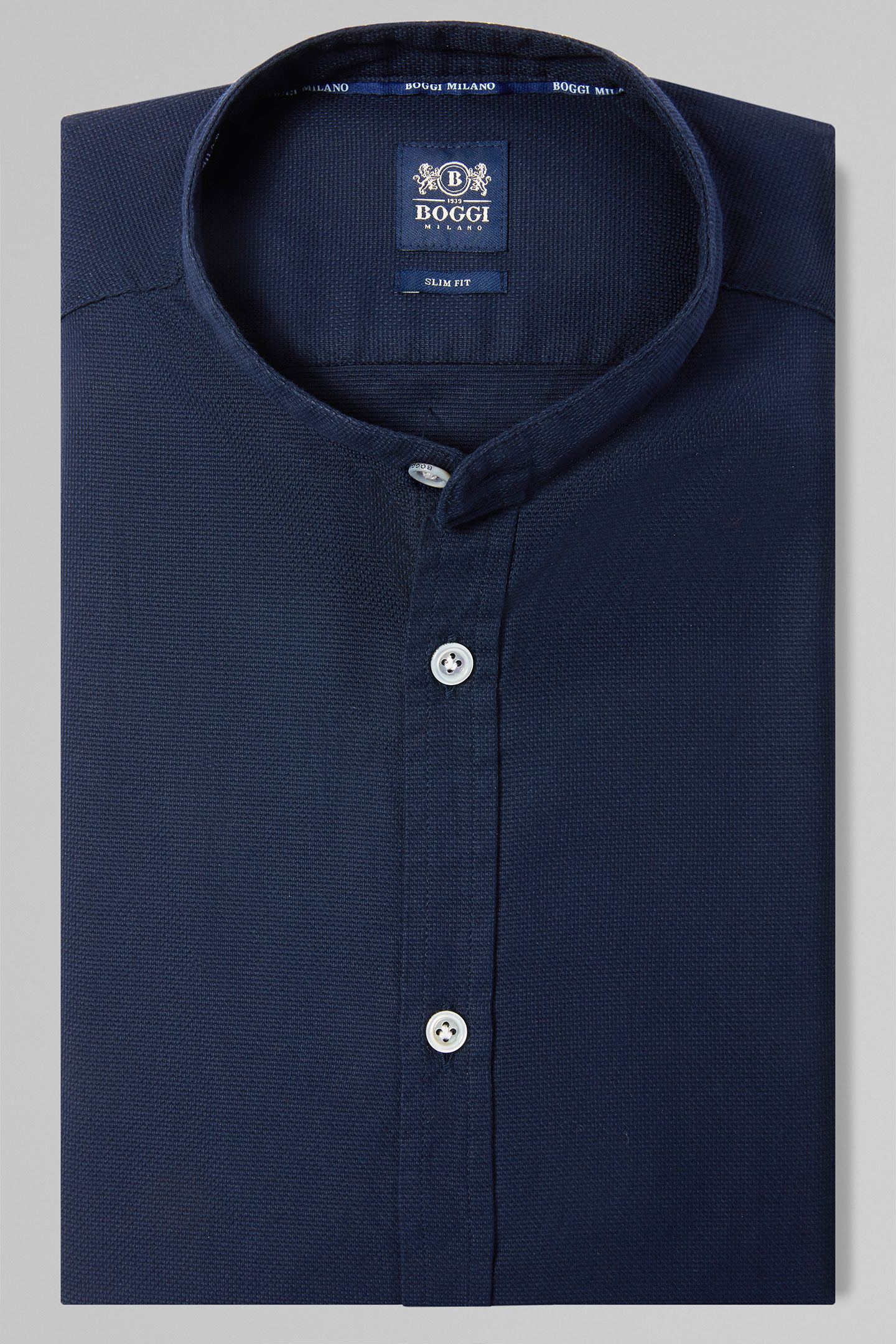 navy blue shirt and mundu