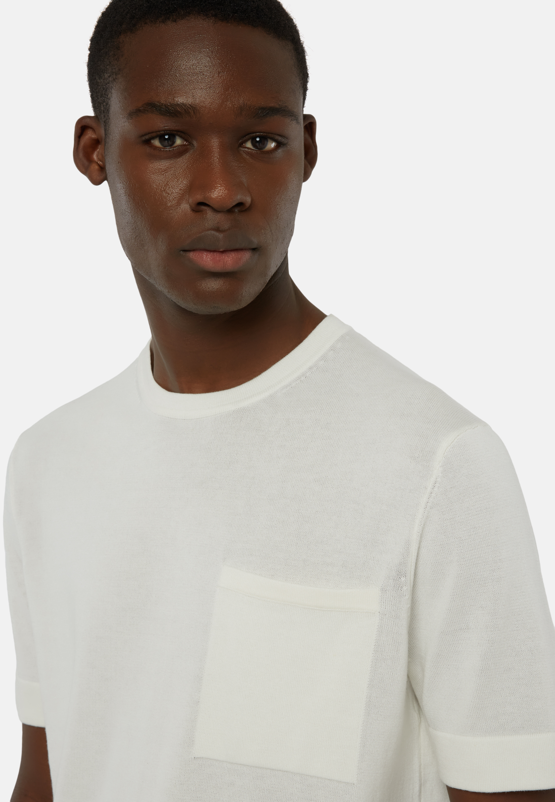 Louis Vuitton 2022 Monogram All Over Knit T-Shirt - White T-Shirts