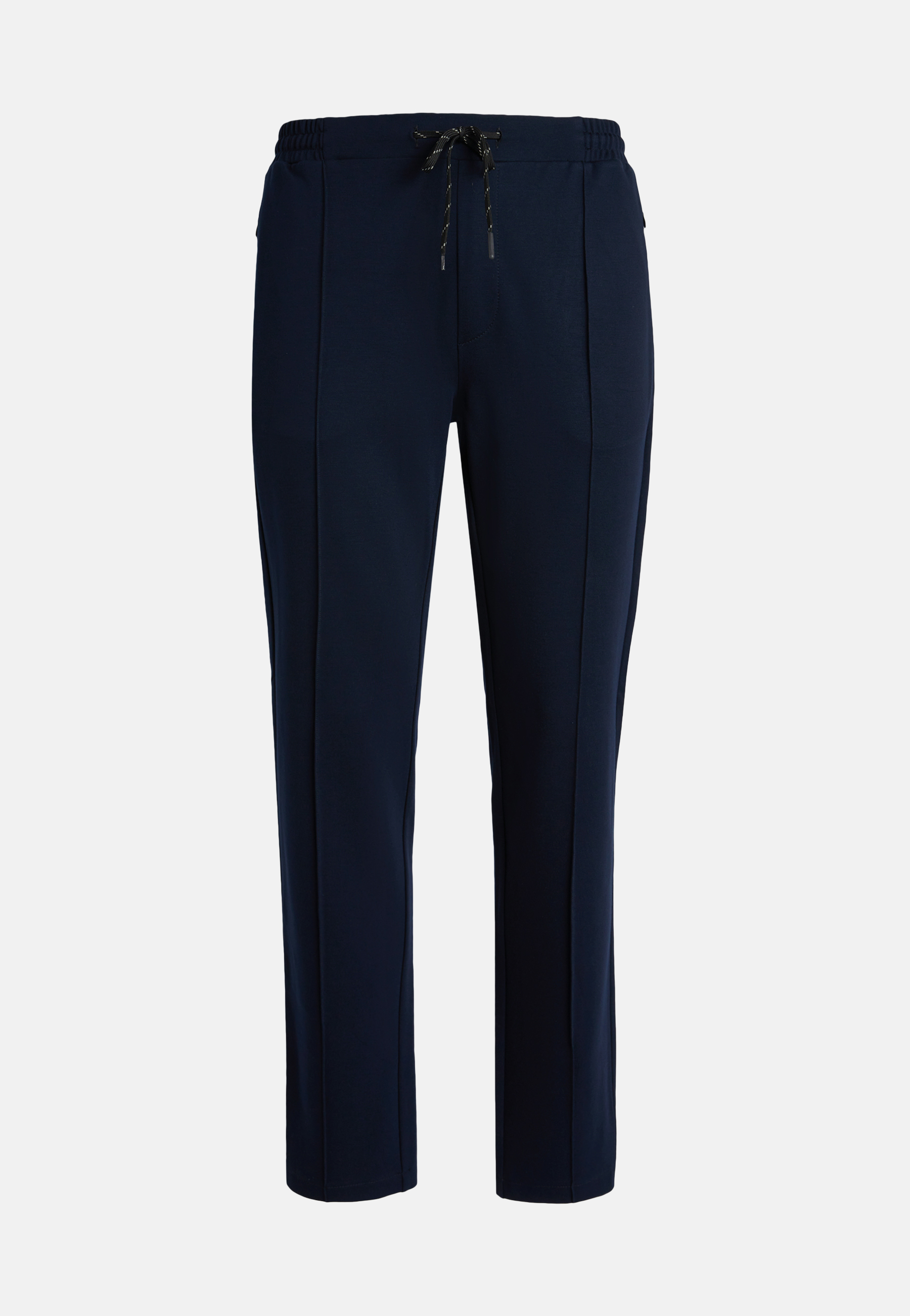 Dark Blue Rope Detailed Fabric Trouser – MenStyleWith