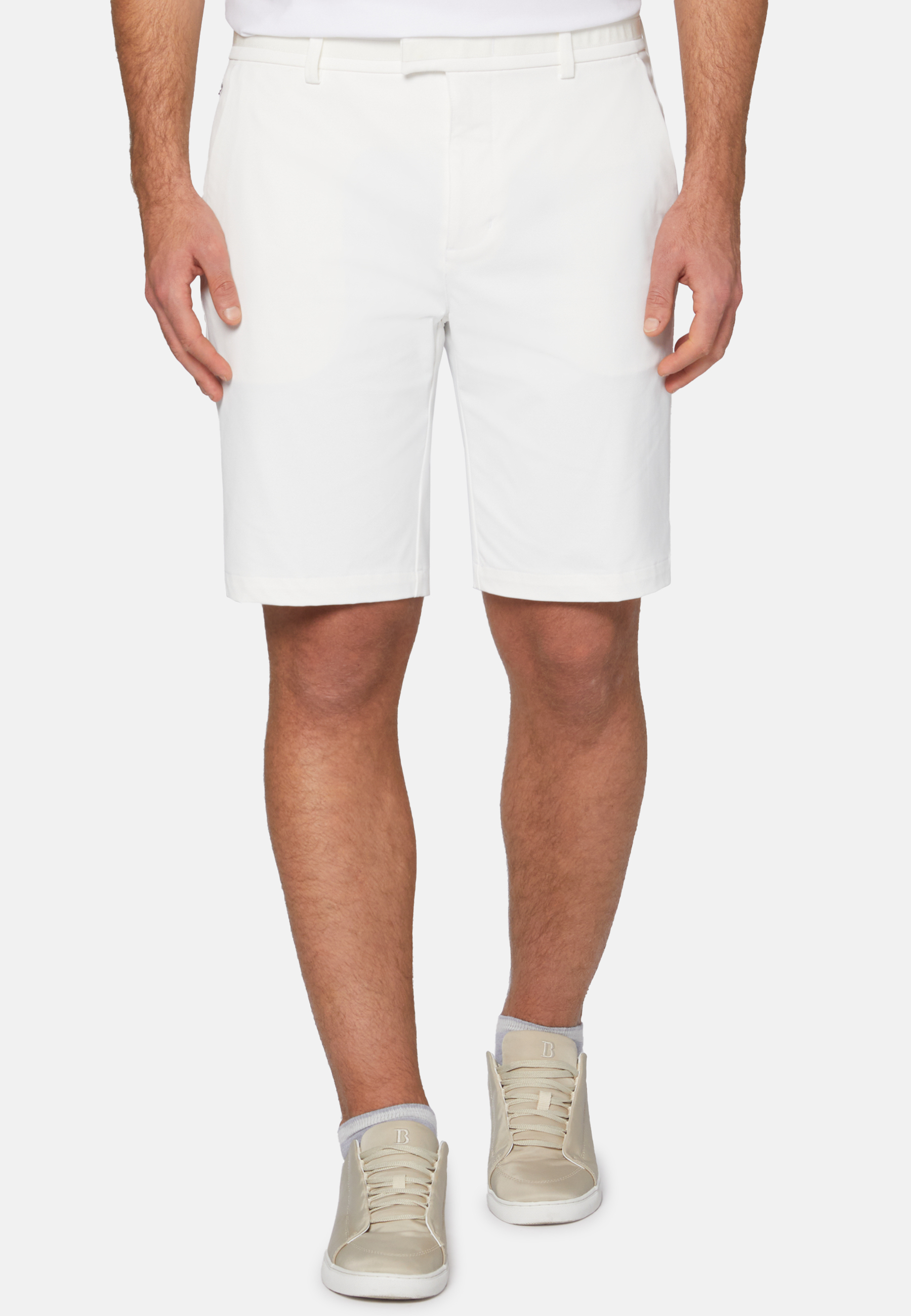 Mens white sale nylon shorts