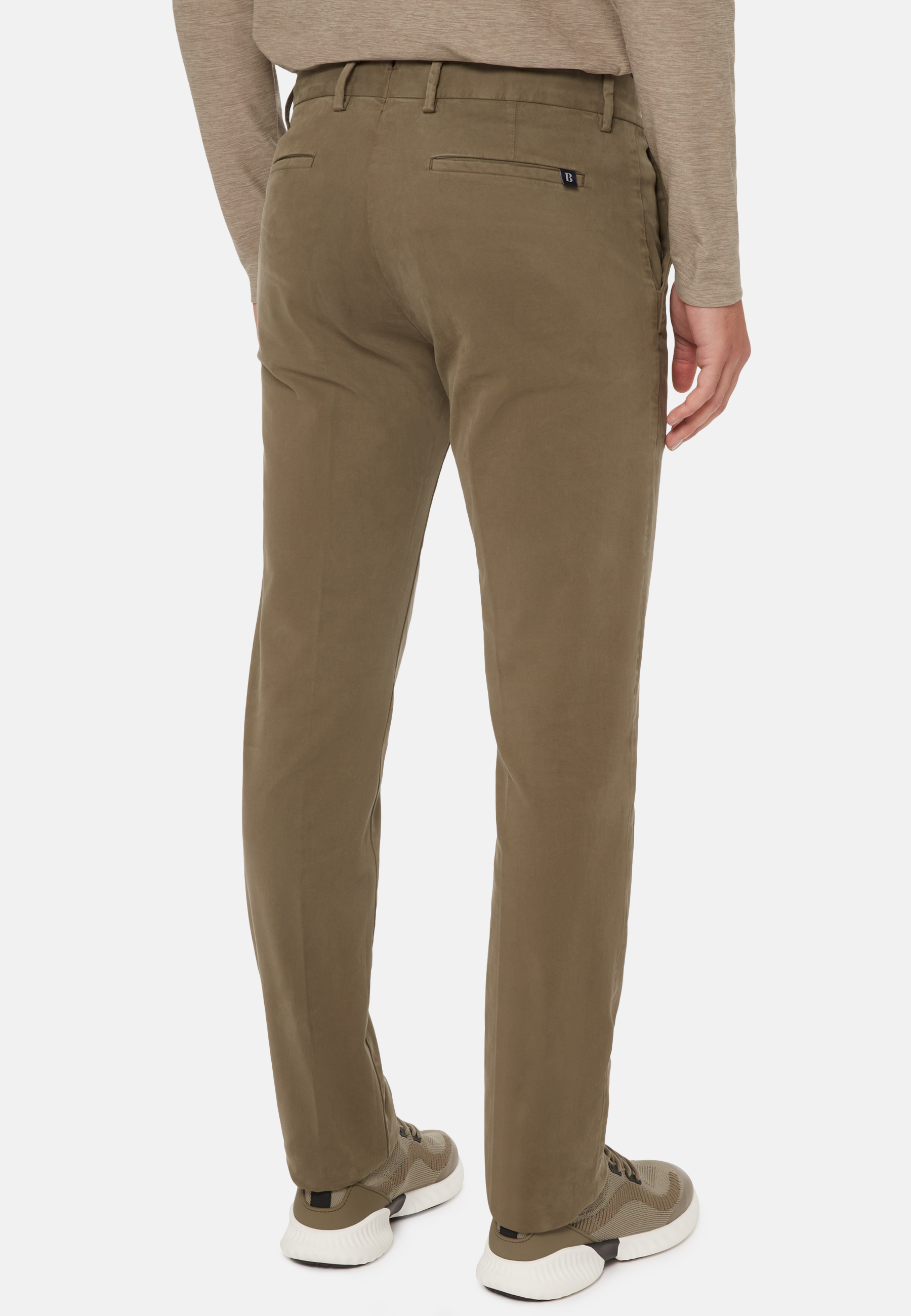 Men's Stretch Cotton Trousers