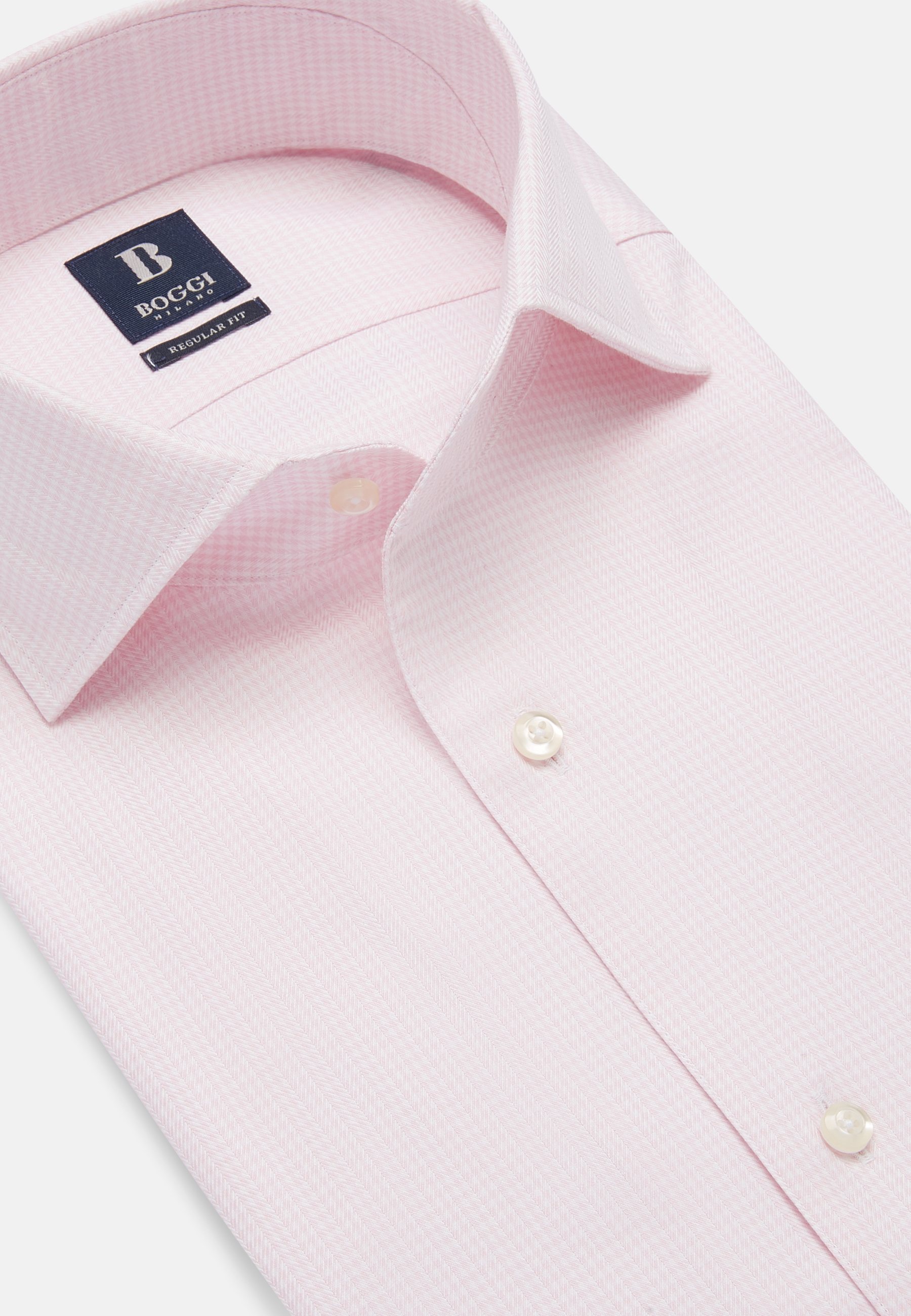 Shirt Pink Cotton Twill