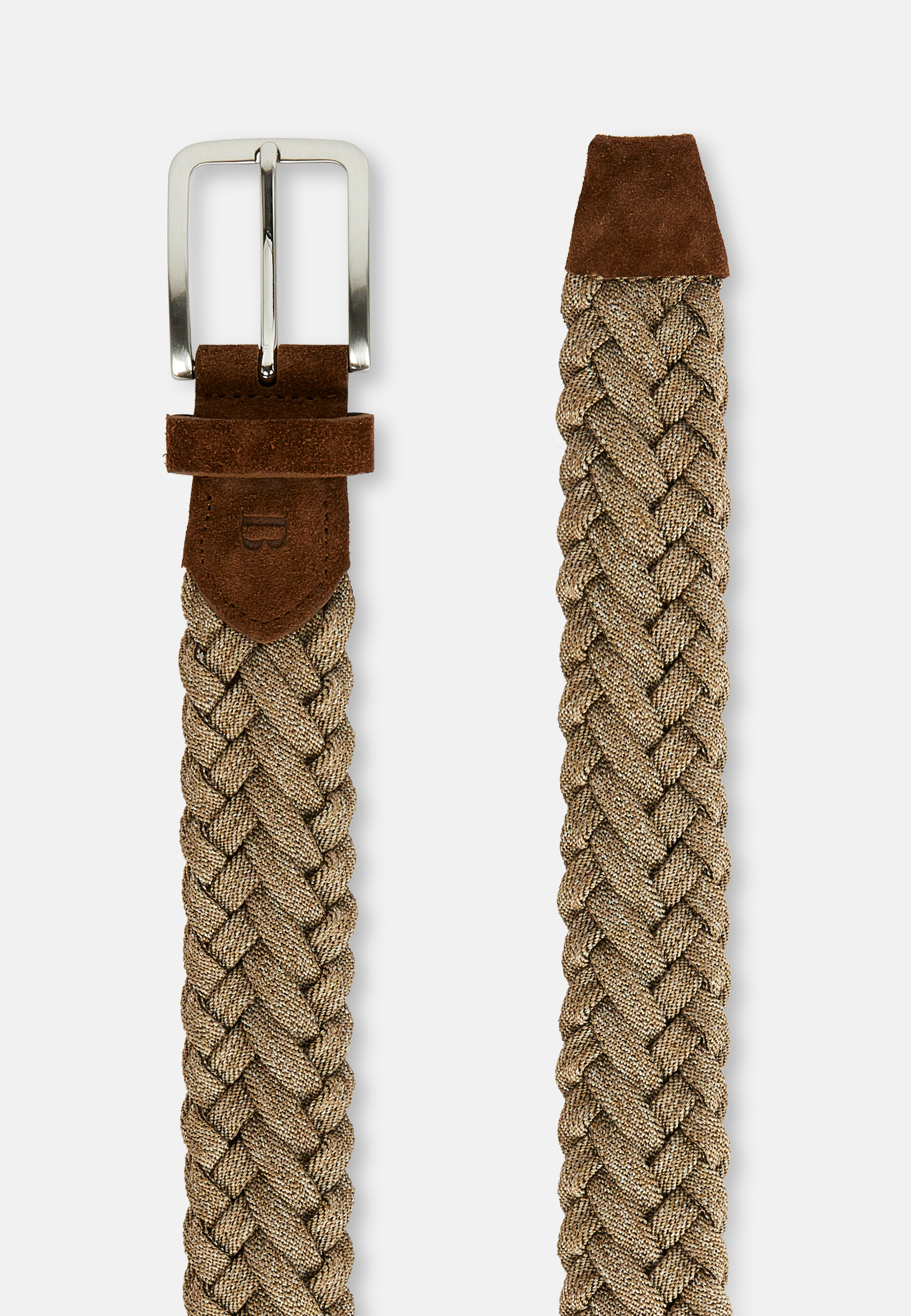 Men's Stretch Woven Belt In Technical Yarn