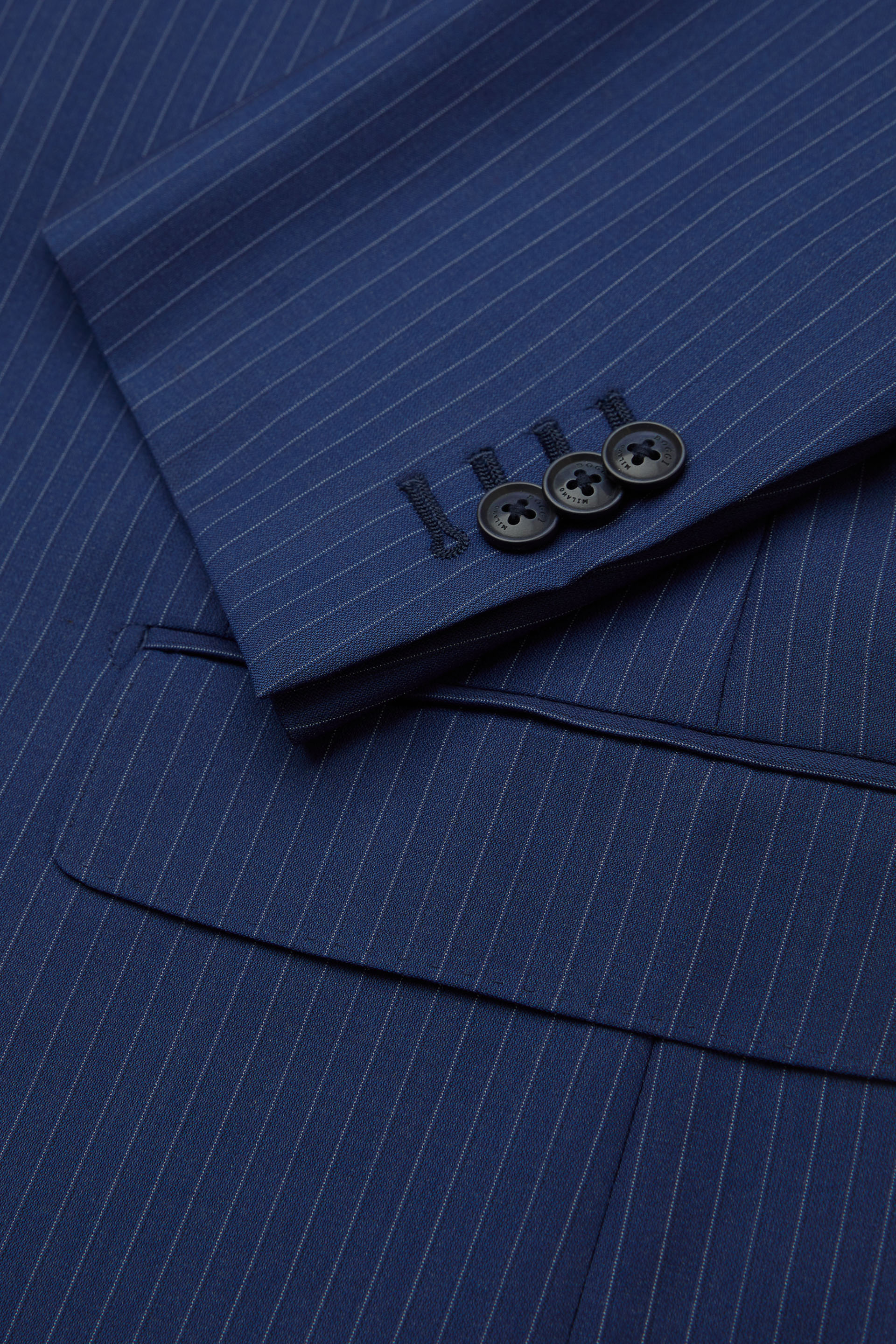 Men's Blue Wool Anversa Suit | Boggi Milano